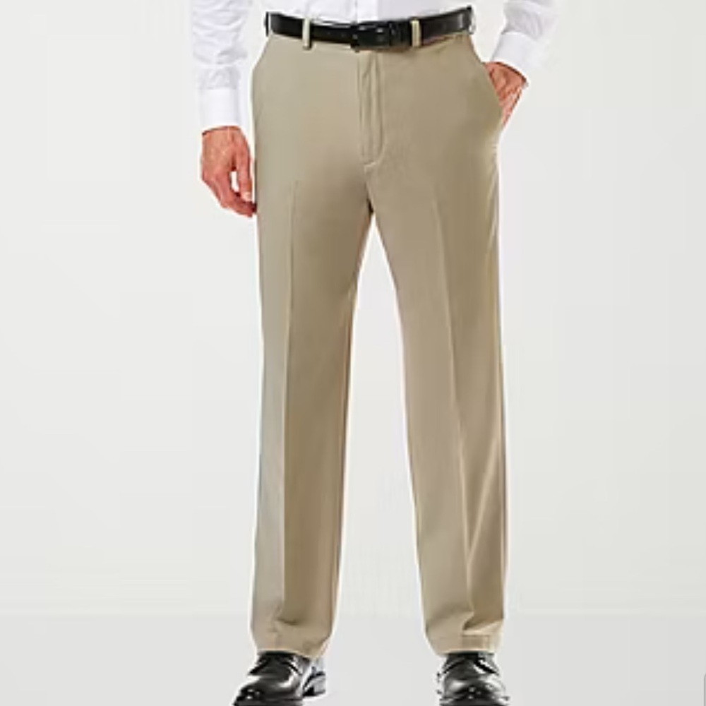 Men's Haggar Cool 18 Pro Classic Fit Dress Pants Sz 40X31 NWT